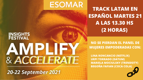 ESOMAR  INSIGHTS FESTIVAL: TRACK LATAM 